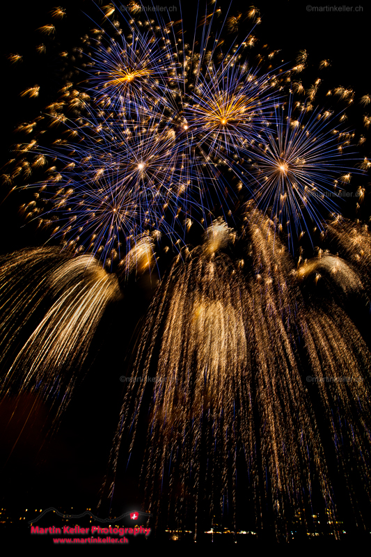 Feuerwerk Interlaken 1. August 2011