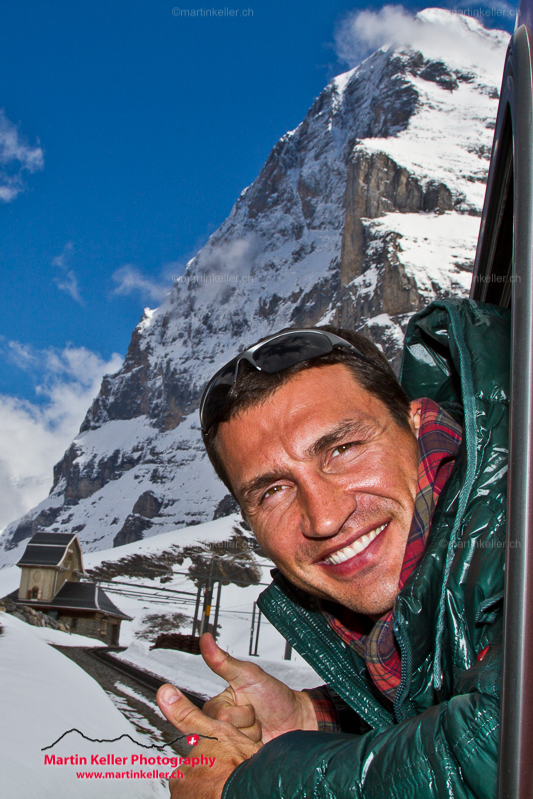 Wladimir Klitschko und Tony Thompson in der Eigernordwand und auf dem Jungfraujoch