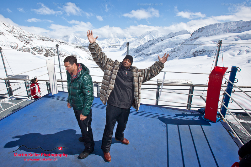 Wladimir Klitschko und Tony Thompson in der Eigernordwand und auf dem Jungfraujoch