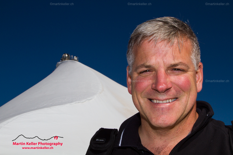 Besuch der NASA STS-134 Astronauten auf Jungfraujoch