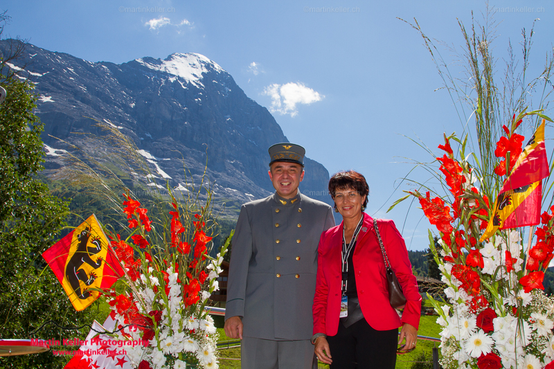 100 Jahr Feier der Jungfraubahn